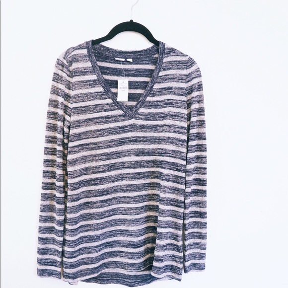 GAP Softspun Long Sleeve Stripe sweater - Picture 8 of 8